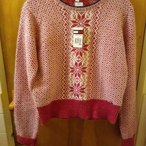 Vintage Christmas Holiday sweater Tommy Hilfiger